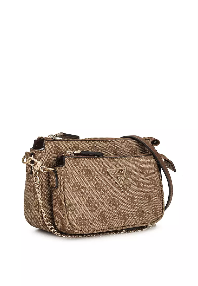 Double pouch on sale crossbody bag