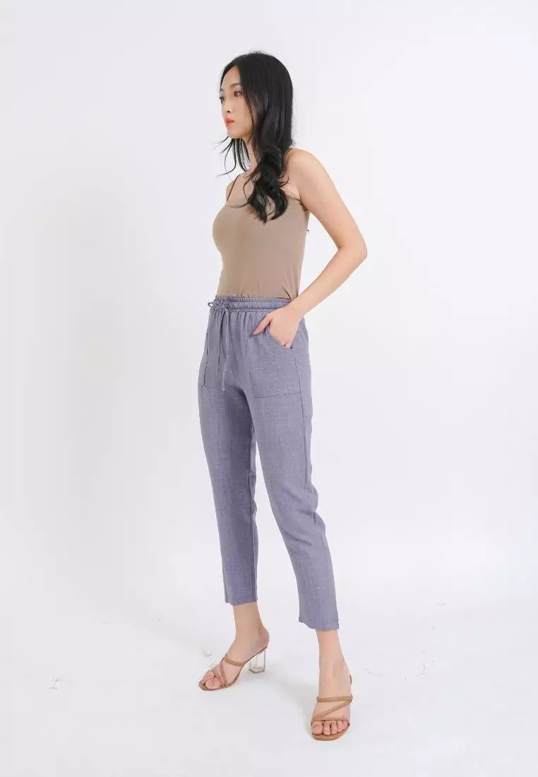 Yoo Ra Pants Greyish Lillac