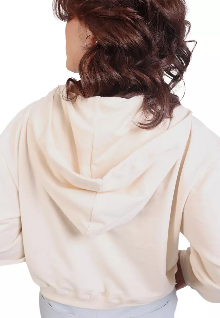 Tea Cropped Hoodie