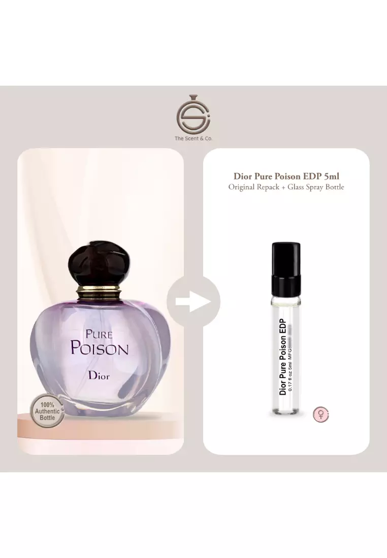 Buy Christian Dior Decant 100 Original Dior Pure Poison EDP