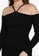 MISSGUIDED black Halter Arm Warmer Midi Dress 8569AAA0875AD9GS_2