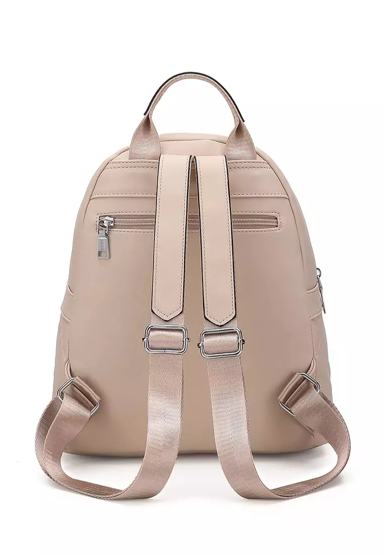 GYKACO JIYOL Beige - Tas Ransel Wanita - Fashion Backpack (IMPORT)