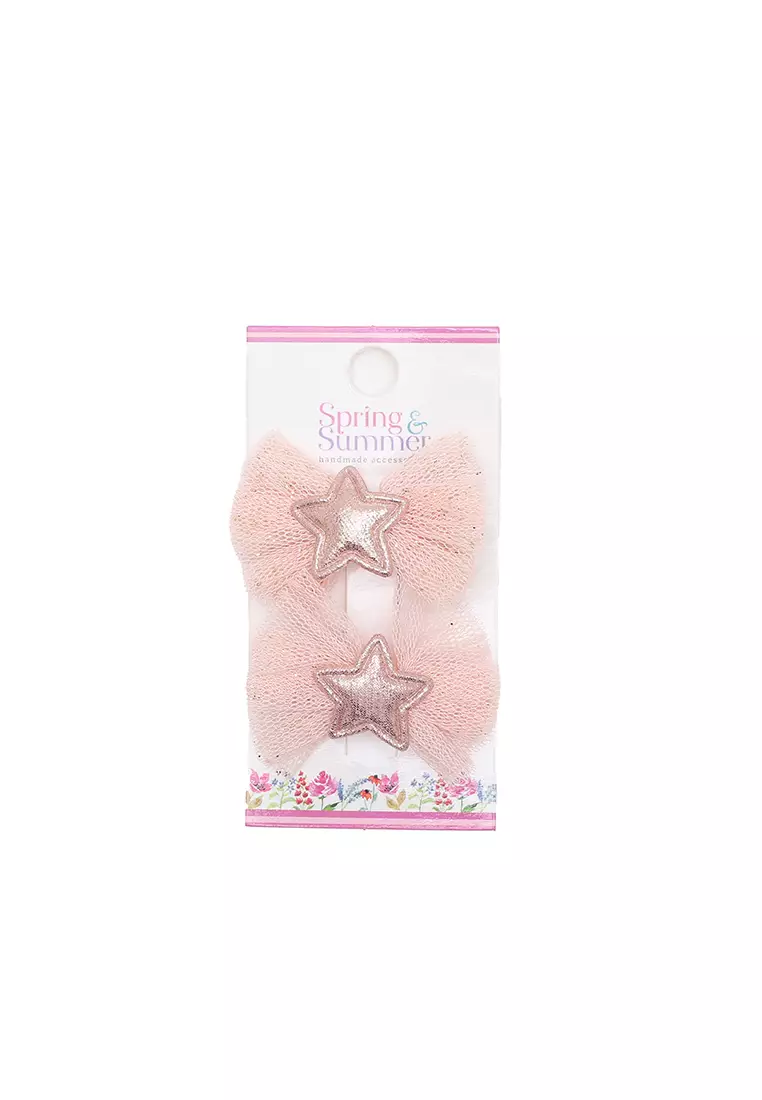 Isabella Hairclip (pairs) Light Peach