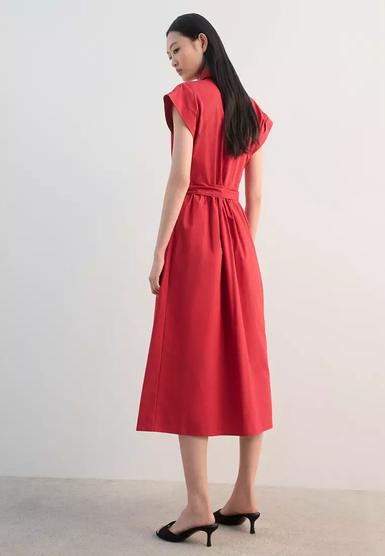 Belt Shirt Dress