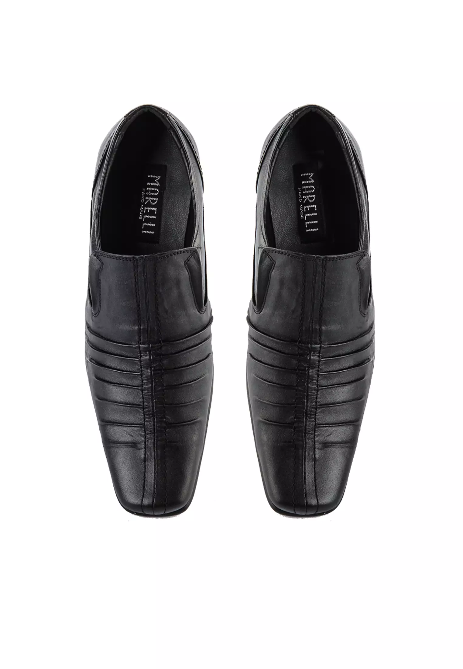 Brody Men Formal Shoes Slip On Pantofel Cow Leather