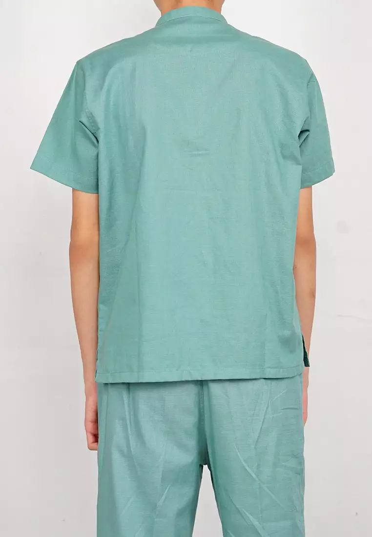 Crocodile KIDS KOKO Set | Shirt Kemeja Lengan Pendek dan Celana Panjang Koko Anak 0196