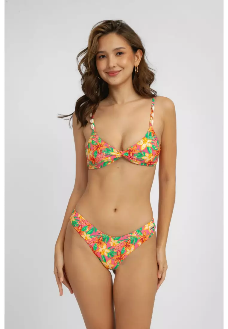 Tona Twisted Bikini Top / Sunkissed