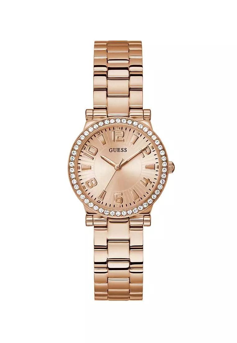 Jual Guess Watch GUESS Ladies Watch FAWN Rose Gold Tone GW0686L3