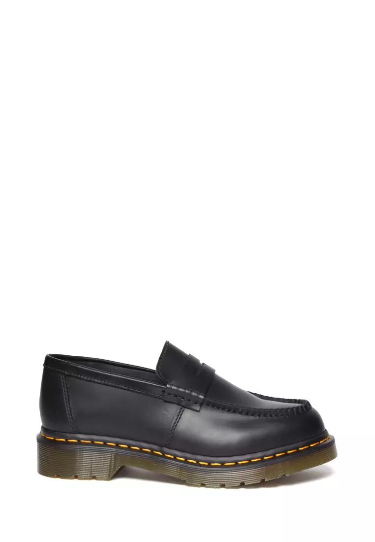 Discount on Dr. Martens  shoes - SKU: SMOOTH LEATHER PENTON LOAFERS BLACK - WOMEN