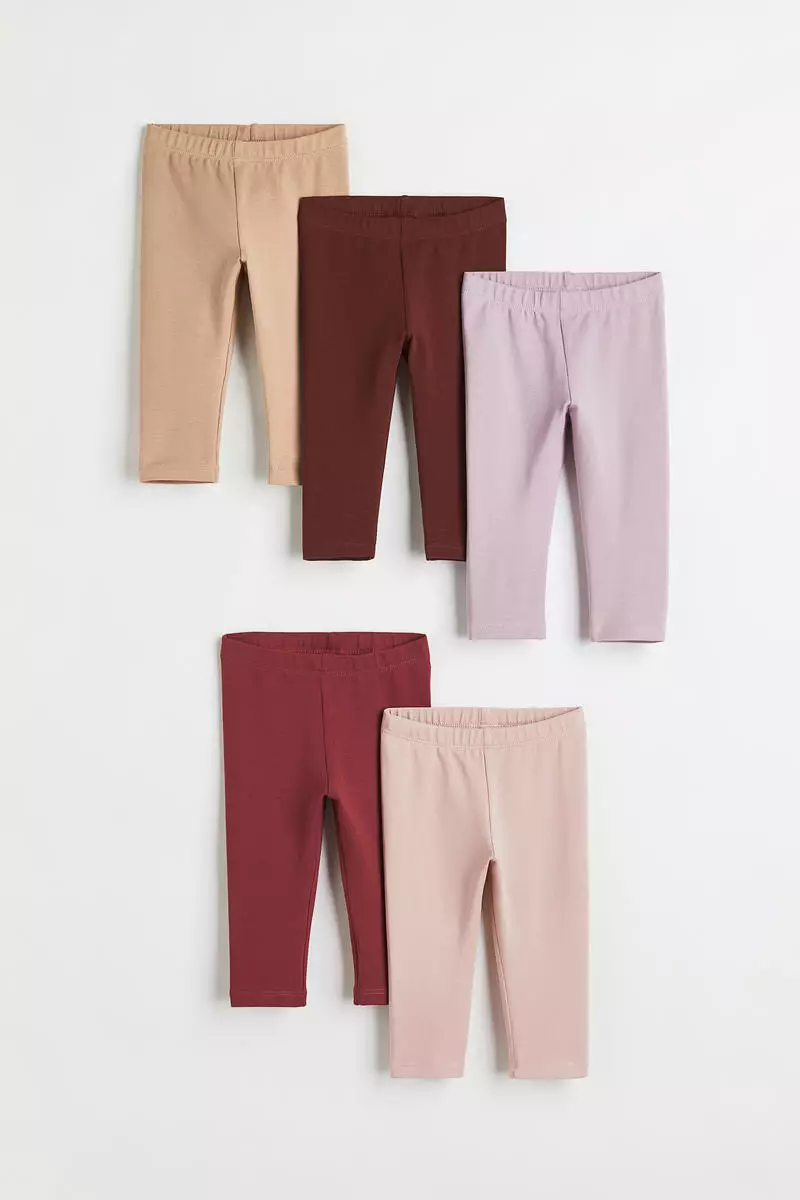 Buy H&M 5pack cotton leggings Online ZALORA Malaysia