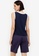 ZALORA WORK navy Contrast Panel Top 4ACD3AACCBA42AGS_2