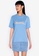 Lacoste blue Women's Relax Fit Lacoste Worthing T-Shirt 1C3E8AA2999521GS_1
