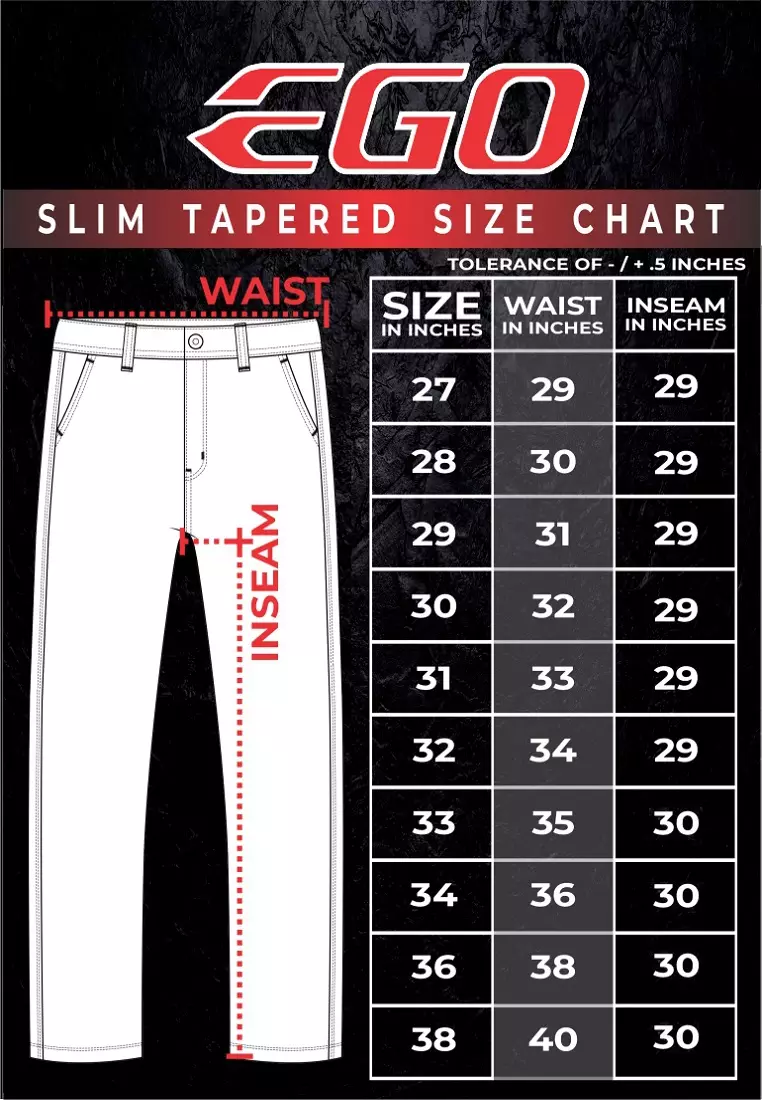Slim Tapered Casual Pants