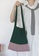 Sunnydaysweety multi Knitted Color Matching Pleated Hand Bag CA072929GRPI 56E17ACD6DE77FGS_4