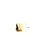 Bullion Gold 金色 BULLION GOLD Dainty Alphabet Letter Earring Gold Layered Steel Jewellery - B 27B64ACF40C0B1GS_4