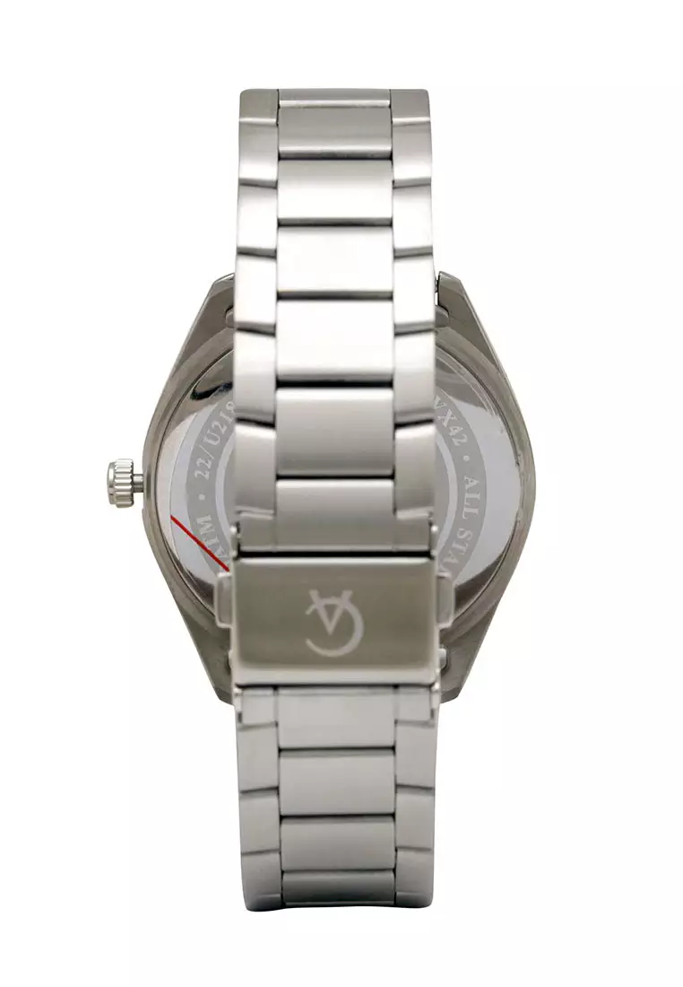 Alexandre Christie Jam Tangan Pria - Silver - Stainless Steel - 8654 MDBSSSL