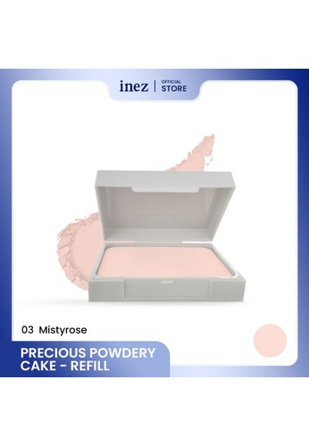 Jual Inez Cosmetics Inez Refill Precious Powdery Cake Mistyrose Two Way Cake Pressed Powder Bedak Padat Isi Ulang Bedak Padat Original Zalora Indonesia
