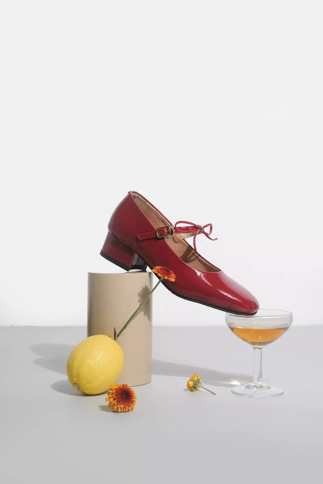 Adele Women Mary Jane Pump Court Shoes with Bow