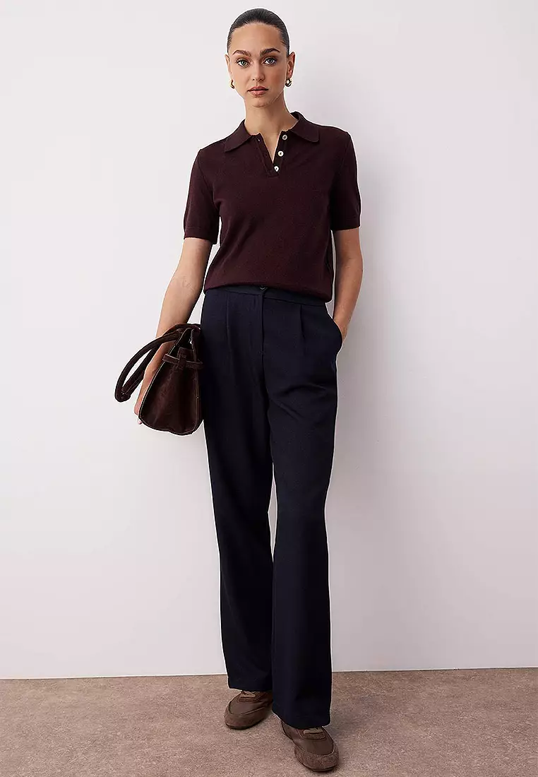 Straight Cut Trousers