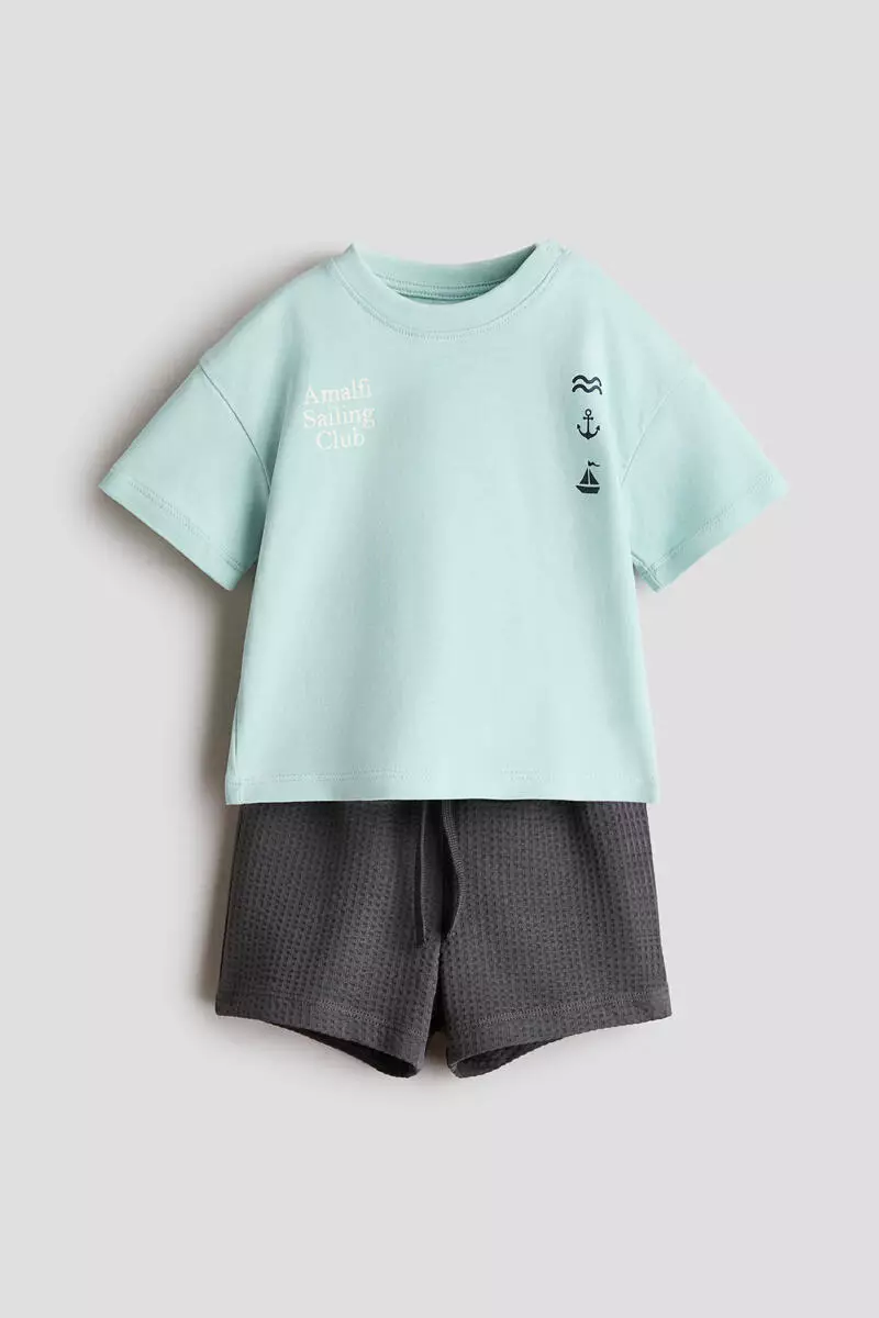 2-piece cotton jersey set