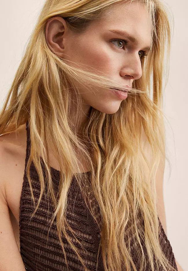 Knit Openwork Sweater