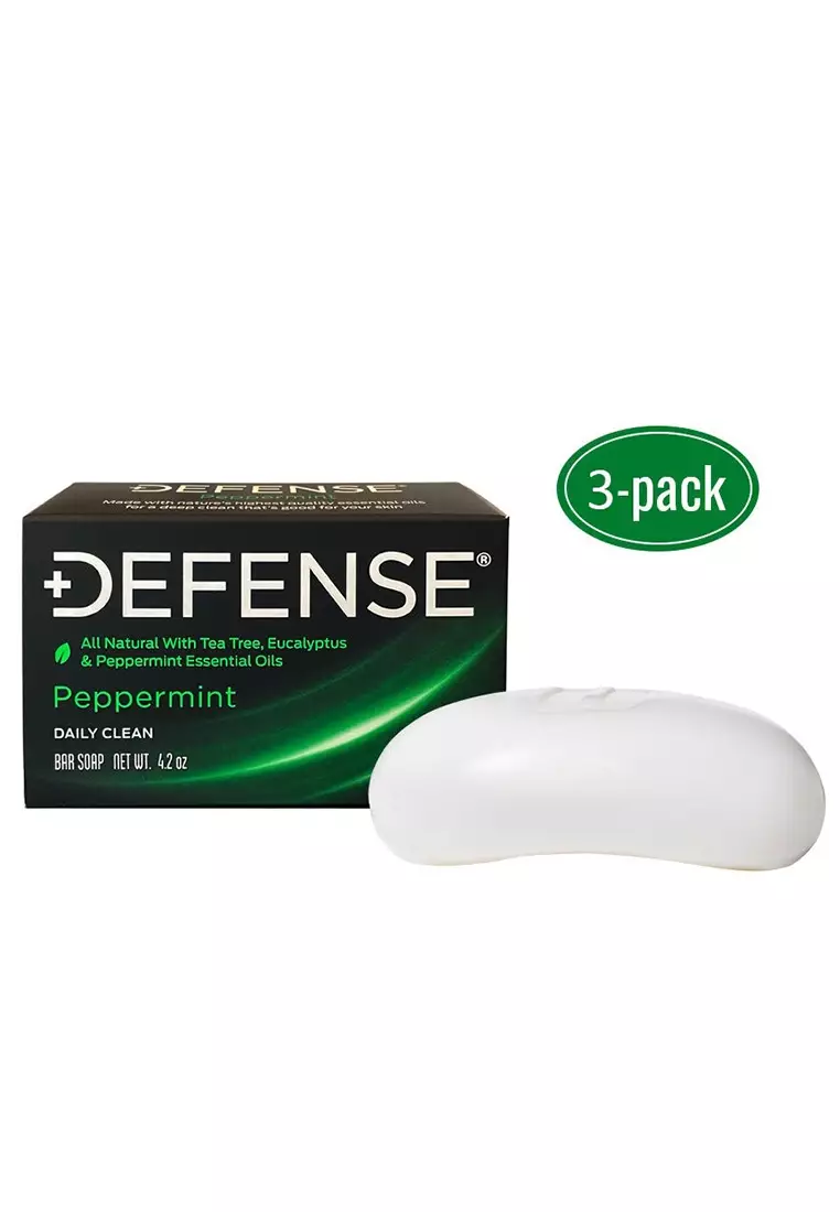 Defense Soap Peppermint soap bar 3 pack 2023, Buy Defense Soap Online