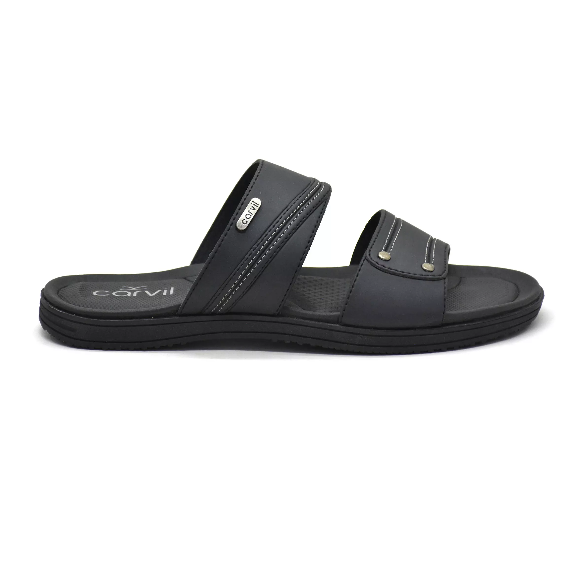 Carvil Sandal Pria Vicenza-02 M Black