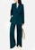 Twenty Eight Shoes blue VANSA Solid Color Plus Size Wide-leg Suit  VCW-C1231Set 7874AAA489C376GS_1