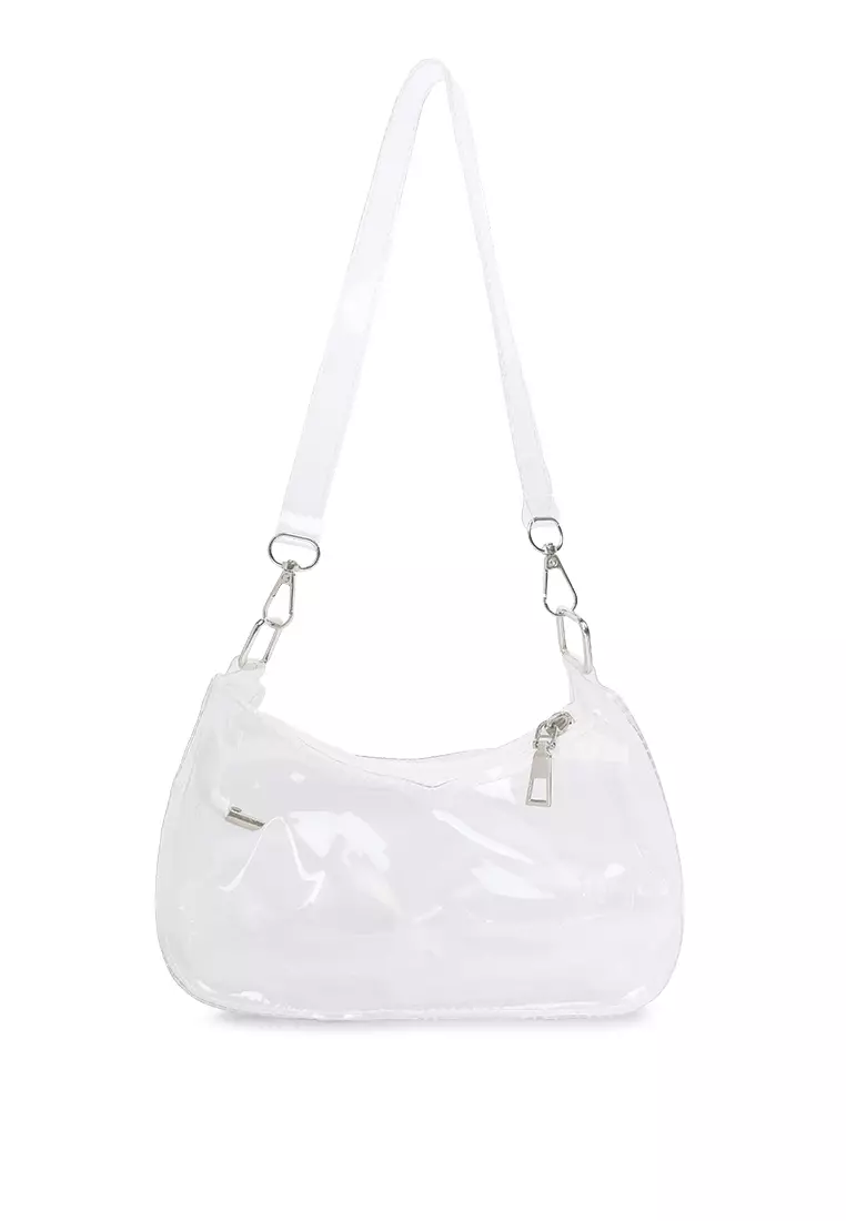 White baguette clearance bag