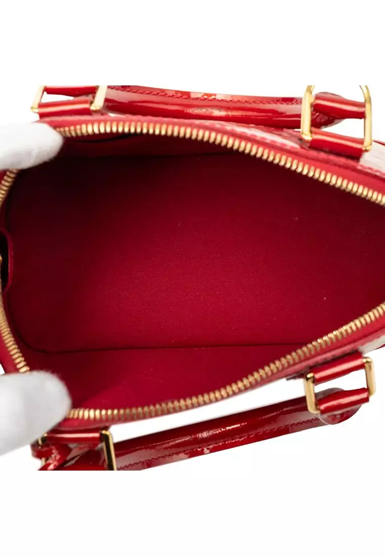 Pre-Loved Louis Vuitton Monogram Vernis Alma Bb
