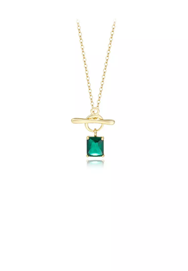 Gold and silver pendant sale necklace