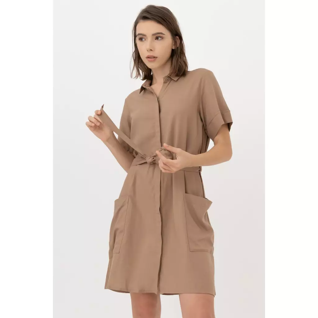 Dress Wanita Viviane Brown