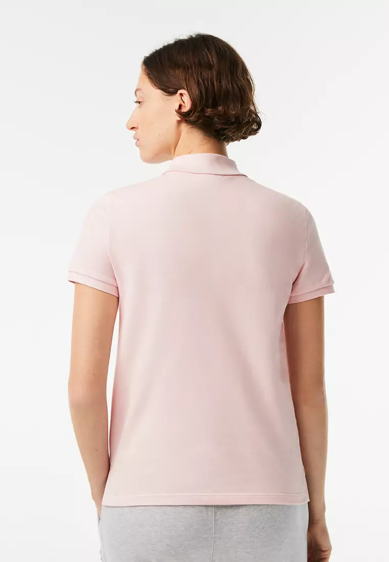 Women's Classic Fit Soft Cotton Petit Piqué Polo Shirt