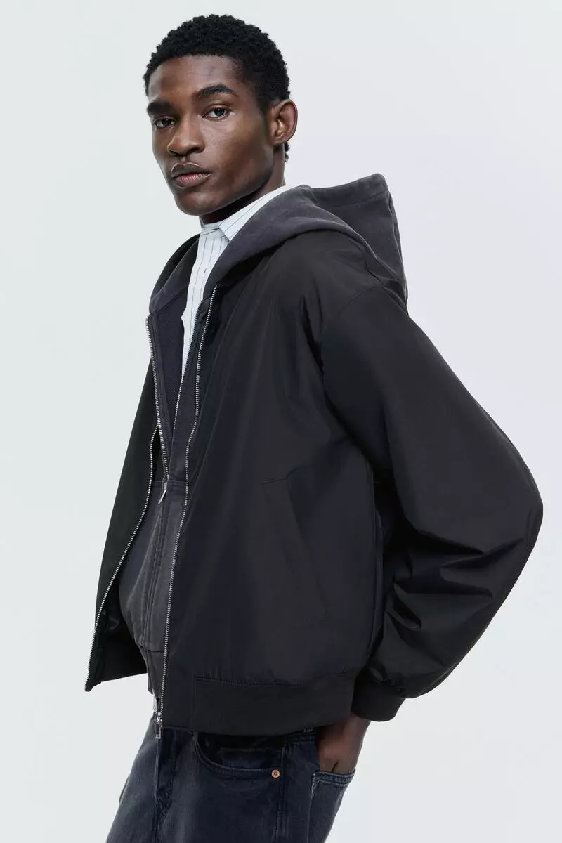 Lightweight bomber jacket