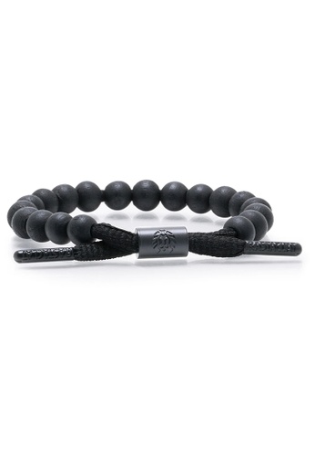 Rastaclat black Beaded Bracelet: Karma Boxed 9AA73AC5B87B0AGS_1