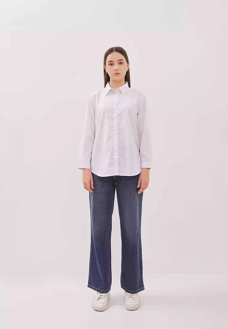 DUST Kemeja Atira Putih (D.116499)