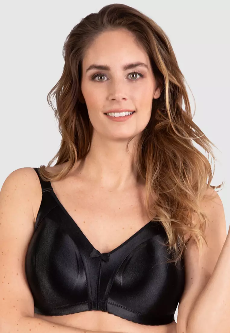 Buy Naturana Moulded Soft Minimiser Bra in Black 2024 Online