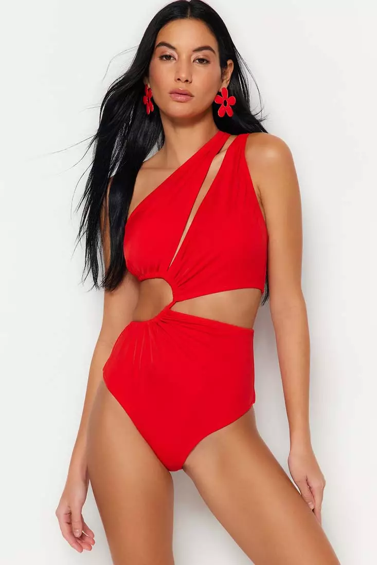 Buy Trendyol Cut-Out Swimsuit 2025 Online ZALORA Philippines