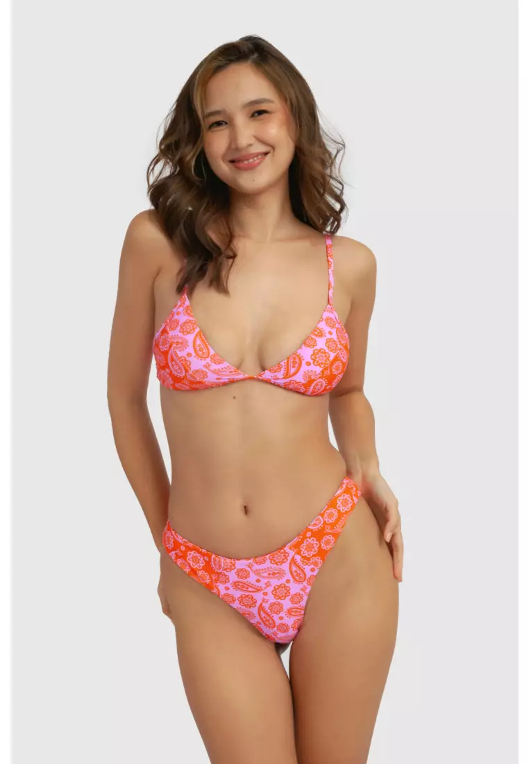 Kate Fixed Triangle Bikini Top / Jaipur