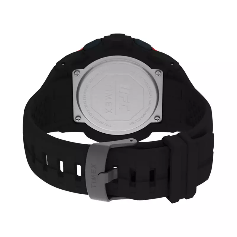 Jam Tangan Pria Timex UFC TW5M59100 Men Digital Dial Black Polyurethane Strap