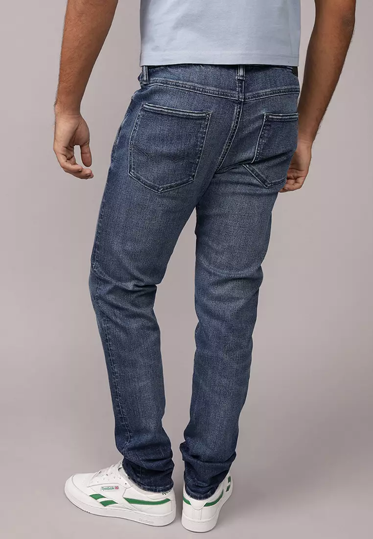 Medium Clean Wash Active 24/7 Athletic Skinny Jeans