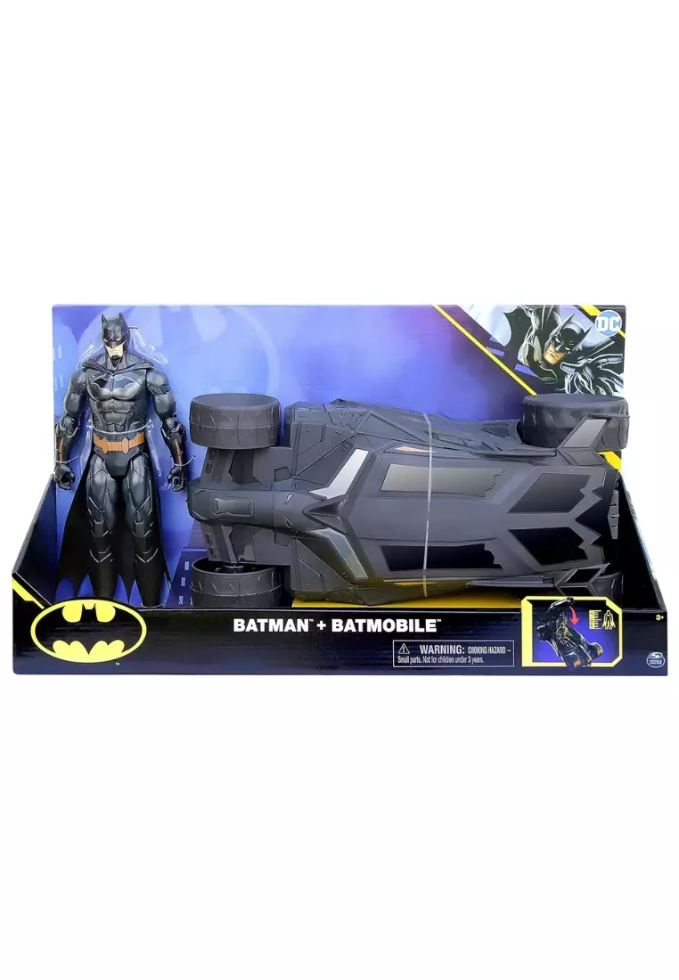DC Comics Batman 30 cm Batmobile Vehicle and 30 cm Articulated Figure