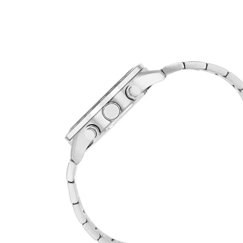 Jam Tangan Pria Citizen Chronograph AN3600-59E Men Chronograph Black Dial Stainless Steel Strap