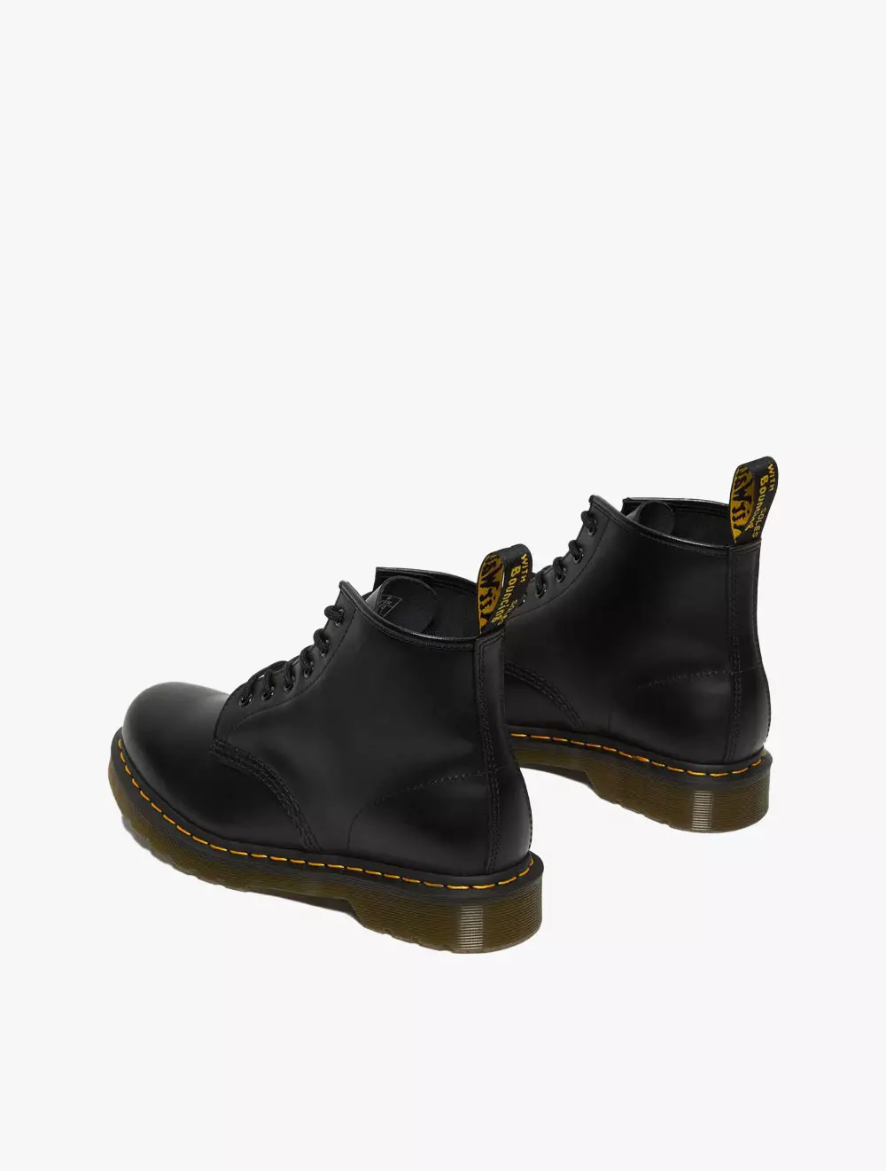 Icons 101 Ys Unisex Boots - Black Smooth