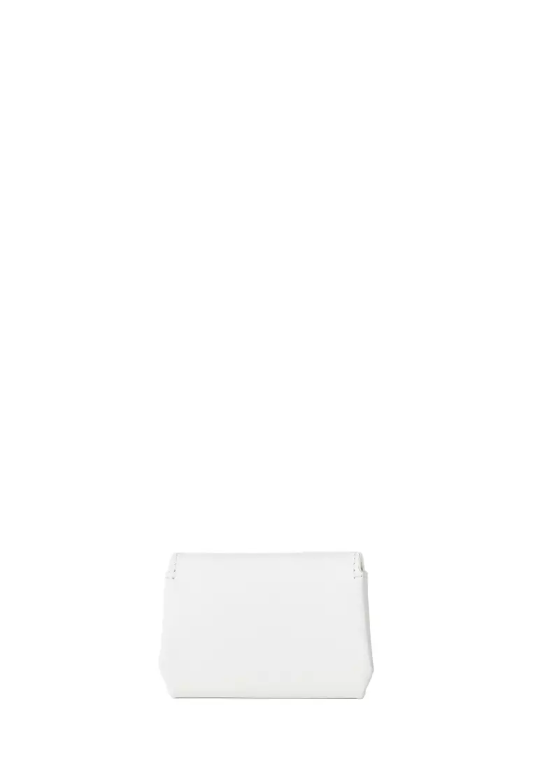 Brasilia Coin Holder In Optic White