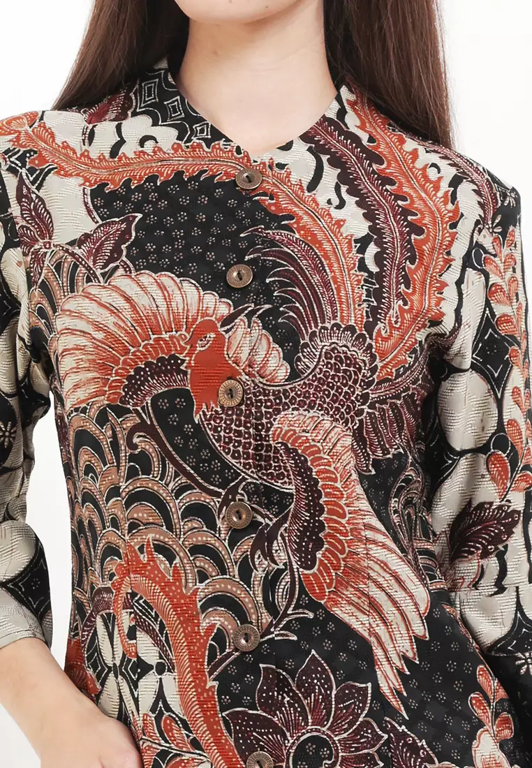 Blouse Regular Fit Batik Parang Kukilo 2