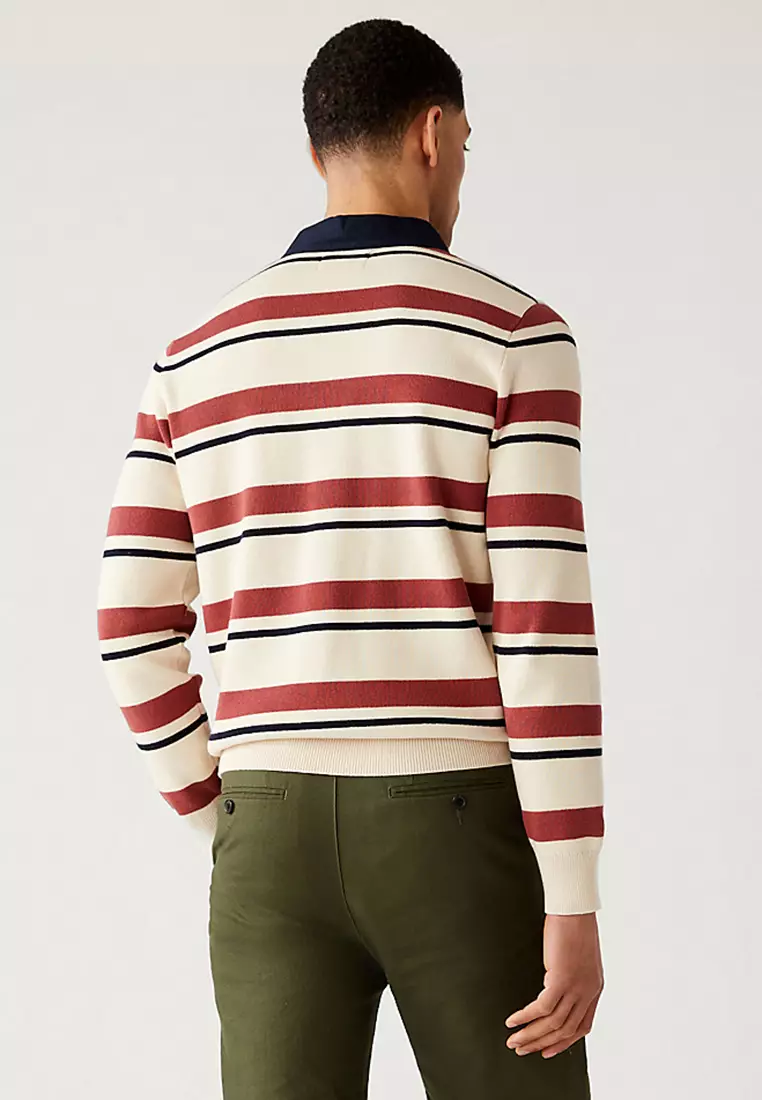 Regular Fit Linen Rich Chino Trousers