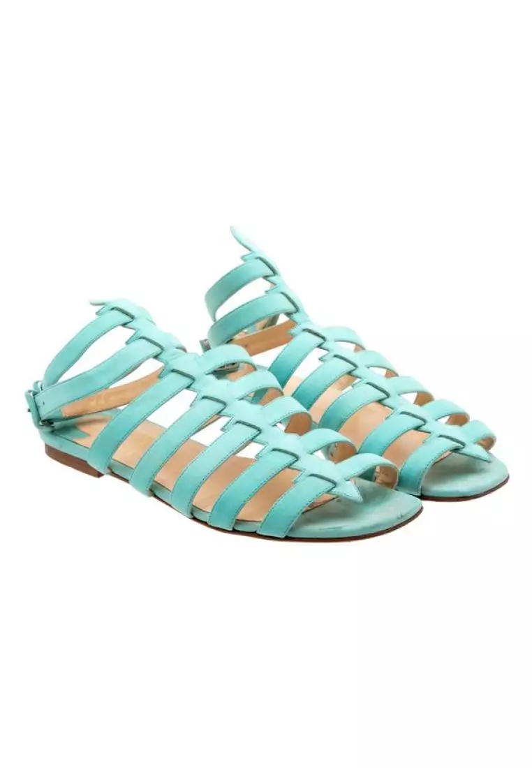 Christian louboutin turquoise hot sale