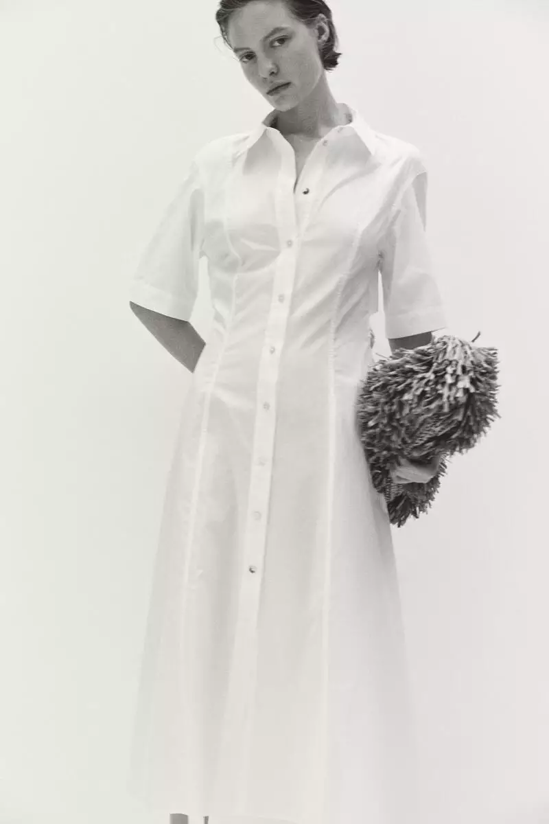 Buy H&M Tie-back poplin dress 2026 Online | ZALORA Philippines