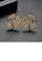 Glamorousky yellow Fashion and Elegant Plated Gold Wheat Butterfly Earrings with Yellow Cubic Zirconia F6789AC1173B80GS_3